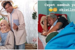 5 Potret kondisi Kiwil usai jatuh sakit, dirawat istri ke-4