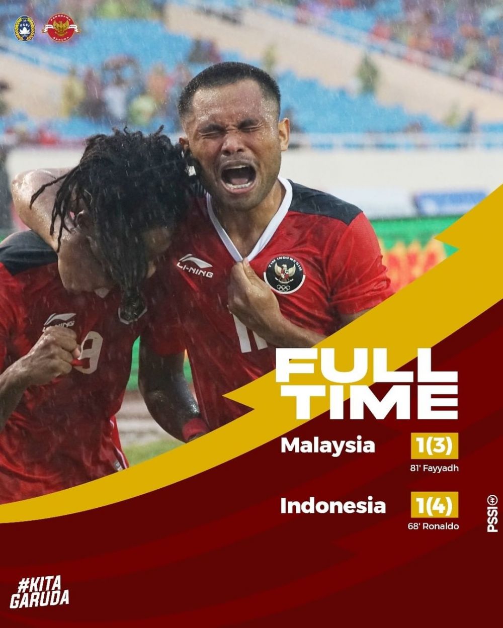 Taklukkan Malaysia, Timnas Indonesia raih perunggu SEA Games 2021