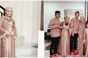 10 Momen Ayu Ting Ting gelar pengajian jelang umrah, hijabnya disorot