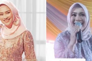 11 Momen Ikke Nurjanah nyanyi di hajatan, duet bareng Rara LIDA