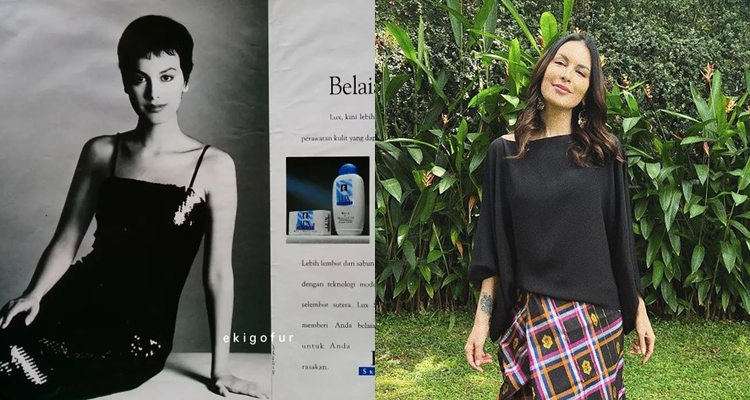 dulu & kini model iklan sabun  © berbagai sumber