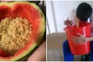 15 Potret lucu barang pengganti piring, ada-ada aja idenya