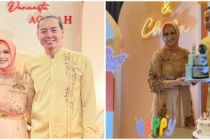 10 Momen Cut Meyriska rayakan ulang tahun bersamaan akikah anak