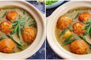 Resep telur buncis kuah santan, menu simpel cocok buat keluarga