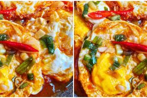 Resep telur ceplok asam manis ala rumahan, sederhana dan enak