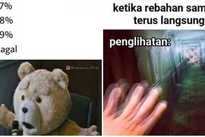 11 Meme momen apes saat main HP ini relate, bikin senyum tipis