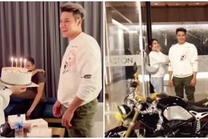 12 Momen Via Vallen beri kejutan ultah calon suami, kadonya mewah