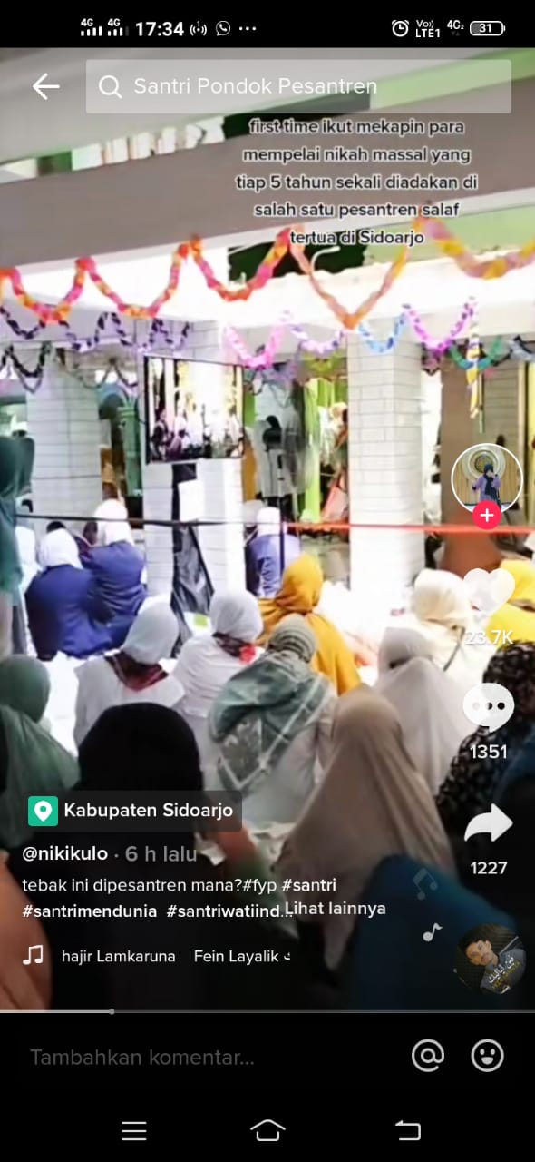 Nikah massal unik, baru tahu pasangannya 10 menit sebelum akad