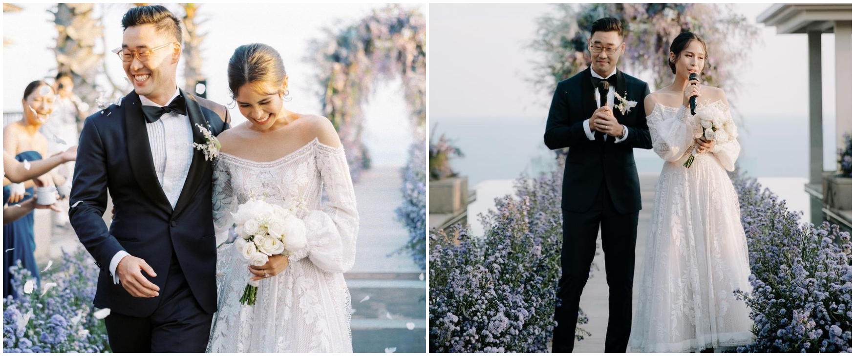 11 Momen resepsi pernikahan Maudy Ayunda & Jesse Choi, meriah di Bali