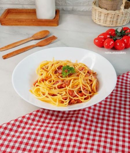20 Resep olahan spaghetti ala rumahan, simpel dan bikin kenyang
