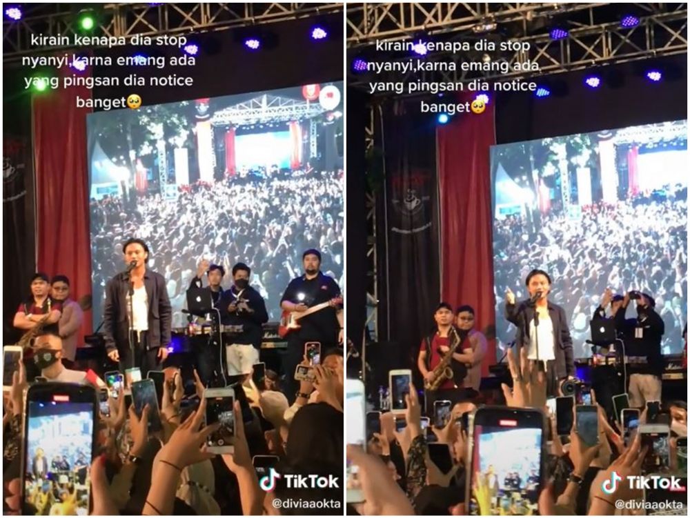 Penonton pingsan, reaksi Rizky Febian saat show ini tuai pujian