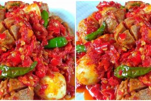 Resep balado bakso telur puyuh, pedasnya bikin nambah nasi
