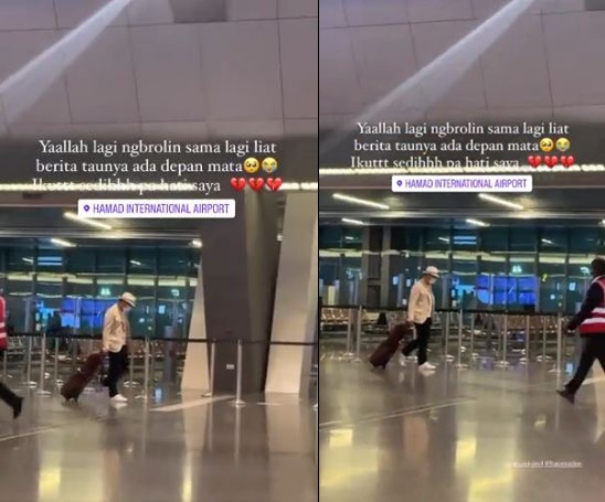 Potret pilu Ridwan Kamil tertunduk di bandara saat pulang ke Indonesia