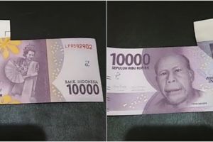 Uang salah potong dijual hingga 50 kali lipat, jadi incaran kolektor