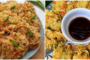 15 Cara membuat bakwan mi, simpel, enak, dan gurih