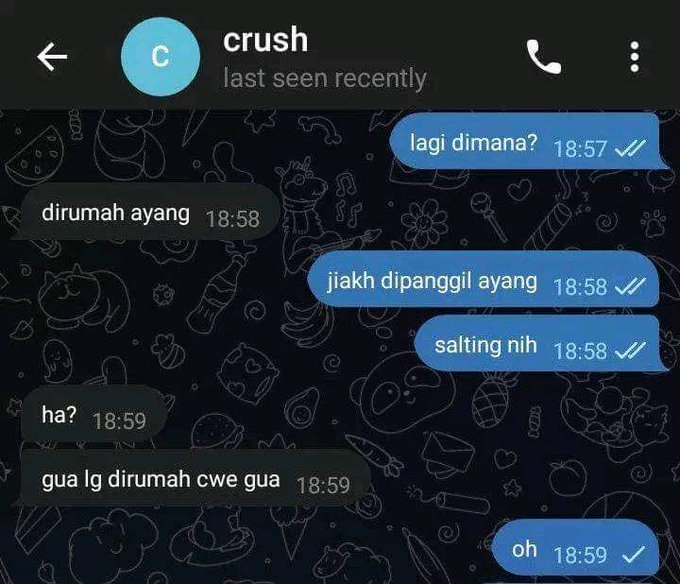 13 Chat lucu gara-gara salah sangka, bikin langsung patah hati