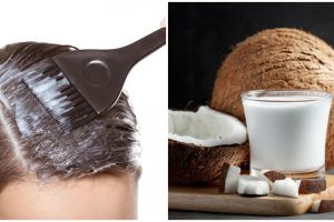 12 Cara membuat kondisioner untuk rambut secara alami, gunakan santan