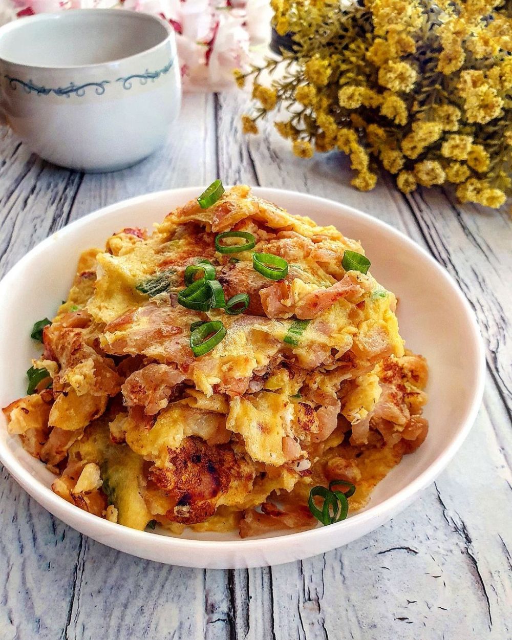 Resep telur dadar caipo, menu rumahan yang enak dan mudah dibuat