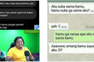 21 Chat lucu terlanjur ngarep saat PDKT, endingnya ngenes
