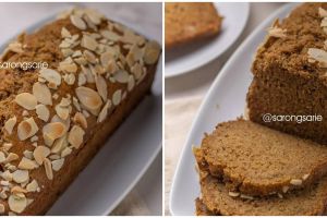 Resep banana almond cake, enak, empuk, dan mudah dibuat