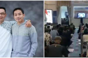 11 Potret suasana pengajian untuk Eril di Gedung Negara Pakuan