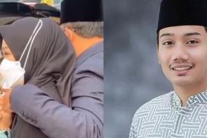 Sambut kedatangan jenazah Eril, Atalia tak kuasa menahan tangis