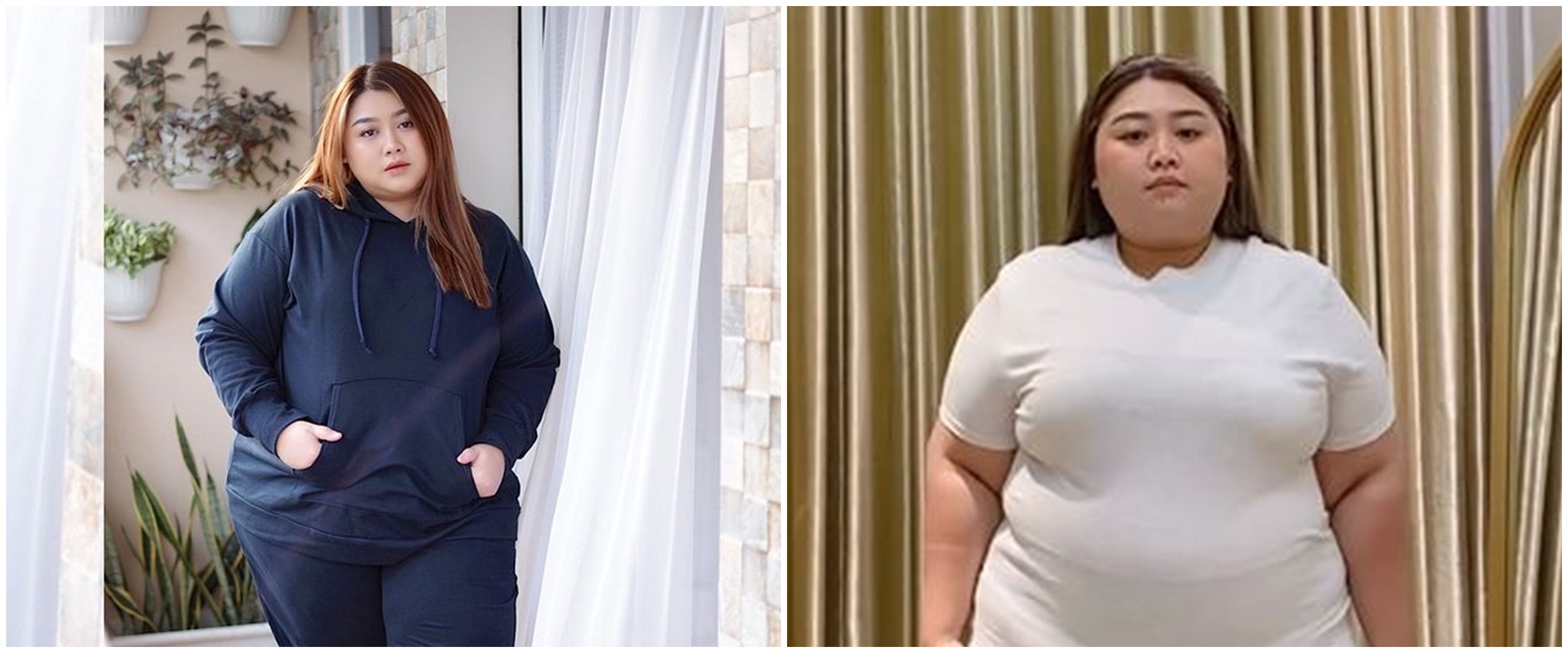 Turun 50 kg, 11 transformasi selebgram Clarissa Putri jalani diet
