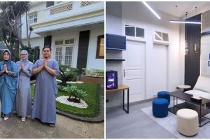 11 Penampakan rumah Rangga Azof, ubah garasi jadi kantor