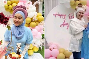 11 Momen ultah Syifa adik Ayu Ting Ting, perut buncitnya disorot