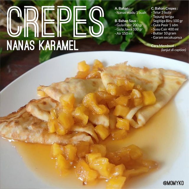 13 Resep olahan nanas jadi kreasi camilan, legit dan bikin nagih