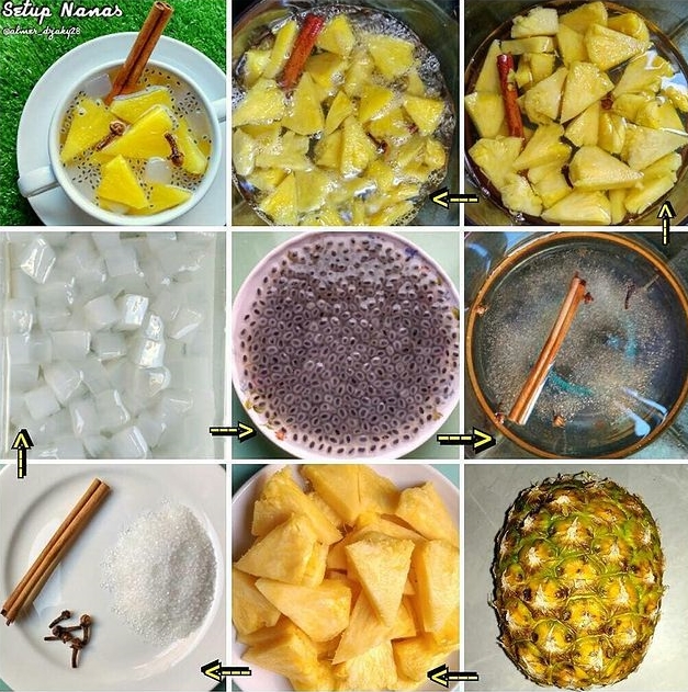 13 Resep olahan nanas jadi kreasi camilan, legit dan bikin nagih