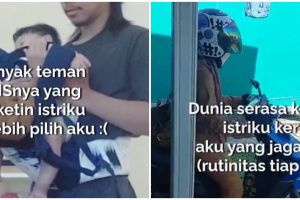 Curhat bapak muda kesehariannya ngurus anak, istri kerja PNS