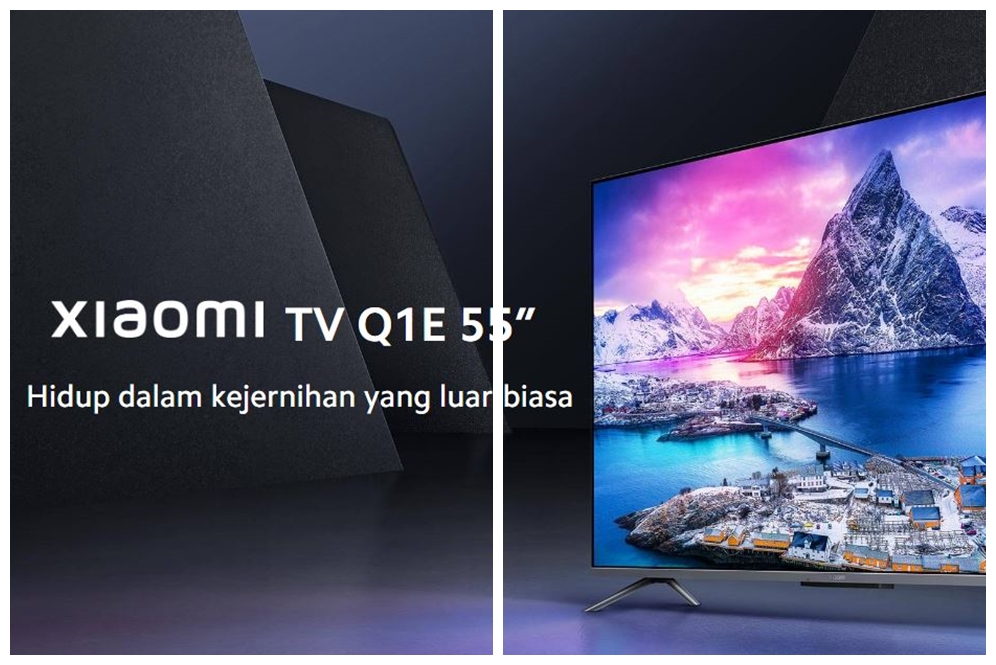 ТВ Xiaomi q1e 55. 55" Телевизор Xiaomi TV q1e 55 QLED. Телевизор Xiaomi коробка. Телевизор Xiaomi изогнутый. Xiaomi телевизор tv q2 50 серый