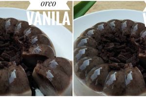 Resep puding Oreo vanila, enak dan bisa jadi ide jualan