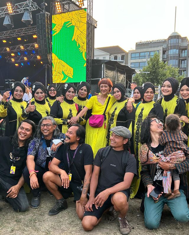 Momen grup kasidah Nasida Ria pentas di Jerman, nyanyikan 'Perdamaian'