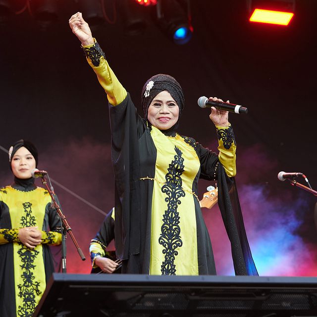 Momen grup kasidah Nasida Ria pentas di Jerman, nyanyikan 'Perdamaian'