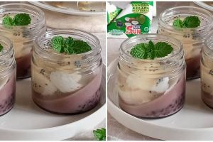 Resep puding kelapa ketan hitam, mudah dibuat dan bisa jadi ide bisnis
