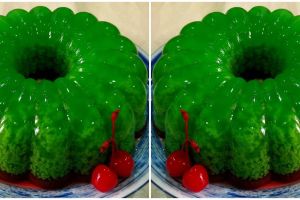 Resep puding lumut cokelat, enak, mudah dibuat, dan lumer di mulut