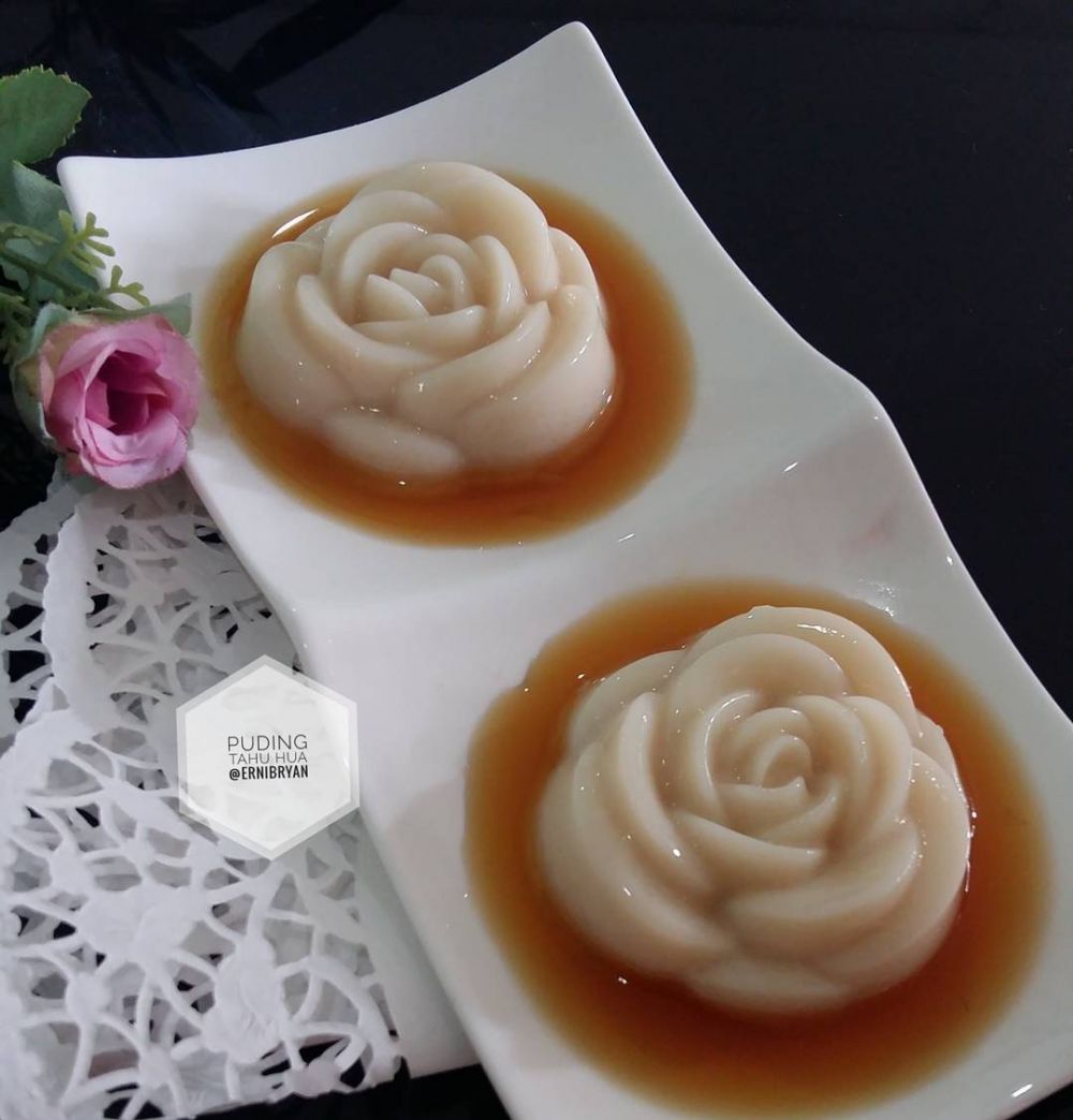 Resep puding tahu hua ala rumahan, enak dan sederhana