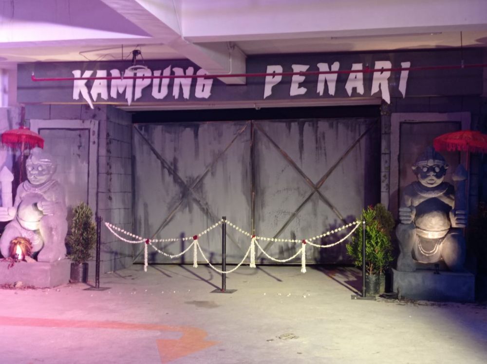 Sensasi uji nyali di drive thru rumah hantu terbesar di Indonesia