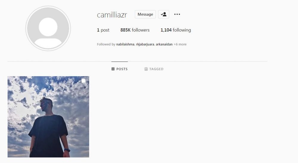 Akun Instagram Zara di-hack, foto kenangan bersama Eril ikut hilang