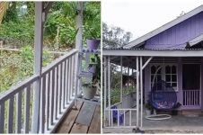 13 Potret isi rumah ungu tepi sungai, desain interiornya ciamik
