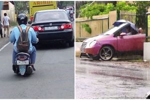11 Potret pengendara hobi nyusahin diri sendiri ini kocak abis
