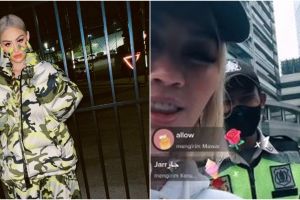 Sikap Agnez Mo saat live bareng satpam disorot, dipuji ramah