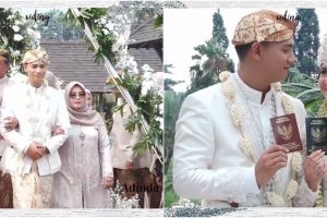 11 Momen akad nikah Adinda Azani dan Armand Zachary, berlangsung haru