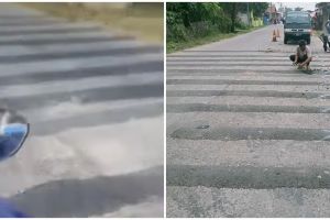 Sehari dibangun, 20 polisi tidur di Tangerang dibongkar usai viral