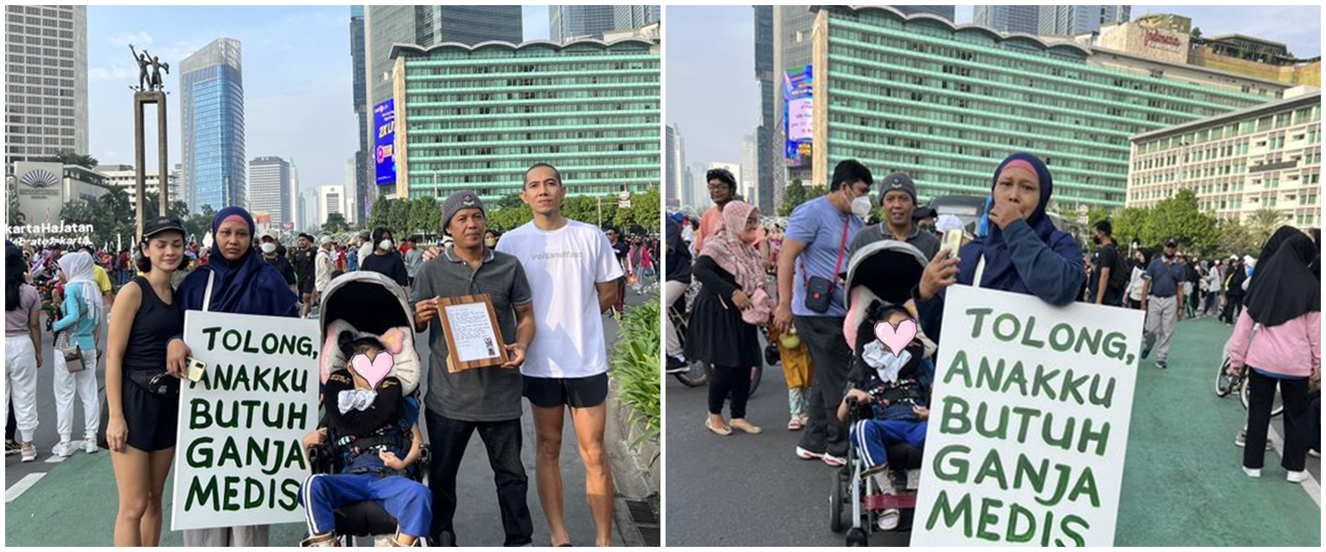 Cerita haru Andien bertemu ibu pejuang ganja medis demi sembuhkan anak