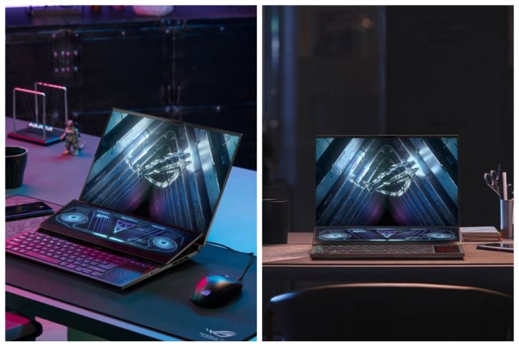 Spesifikasi dan harga laptop Asus ROG Zephyrus Duo 16, punya dua layar