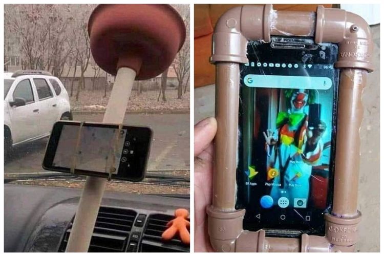 11 Aksesori HP versi low budget, bikin ngakak parah