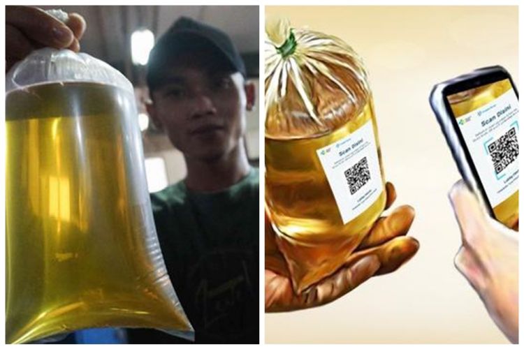 Cara beli minyak goreng curah pakai aplikasi PeduliLindungi, mudah kok